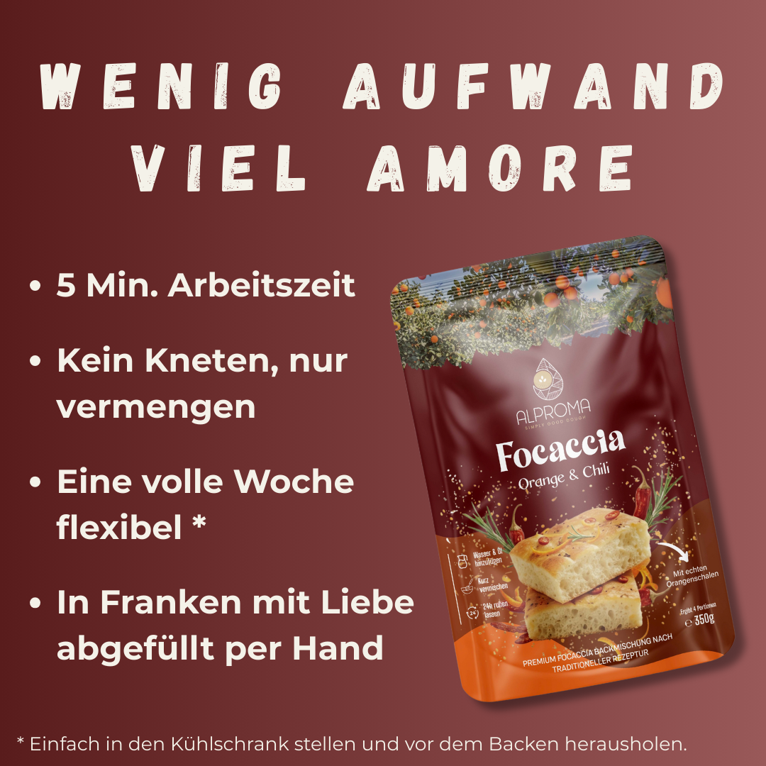 Focaccia - Orange & Chili | 350g
