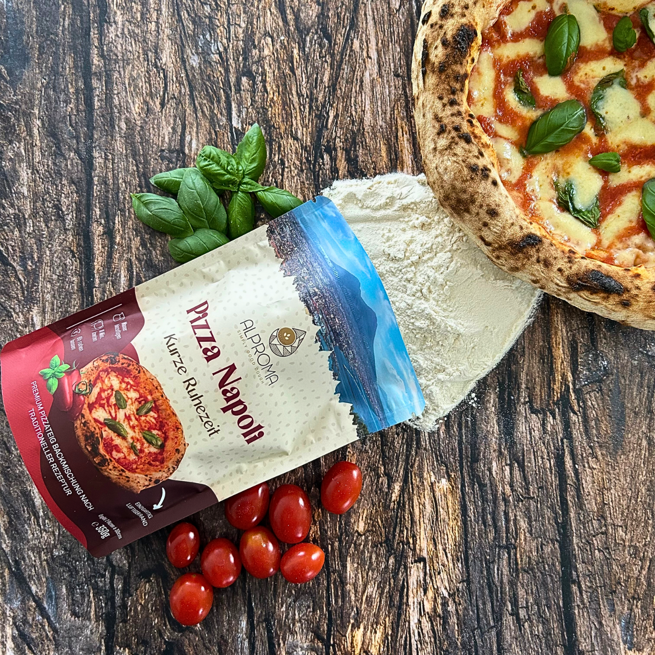 Vorteilspaket: 5x Pizza Napoli - Kurze Ruhezeit | 350g