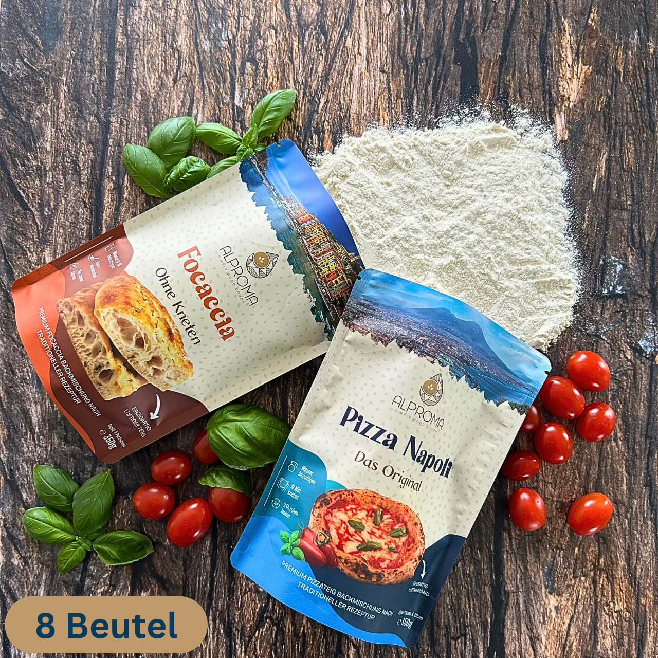 Vorteilspaket Italia - 8x Pizza & Focaccia | 350g
