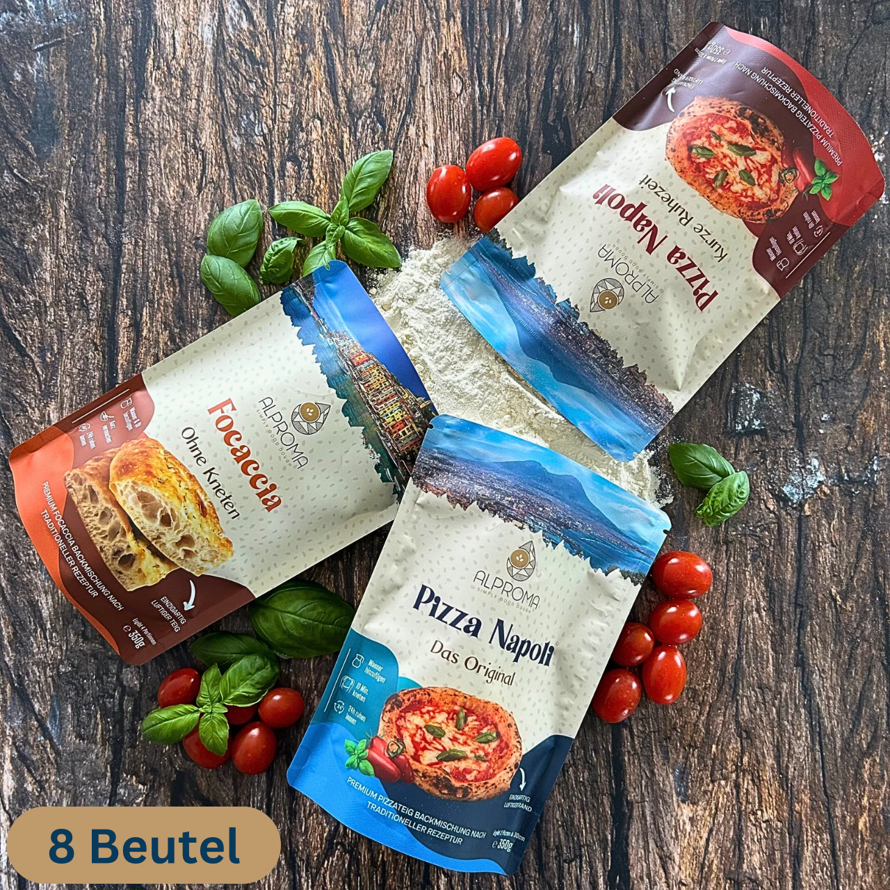 Vorteilspaket Sortiment - 8x Pizza & Focaccia | 350g