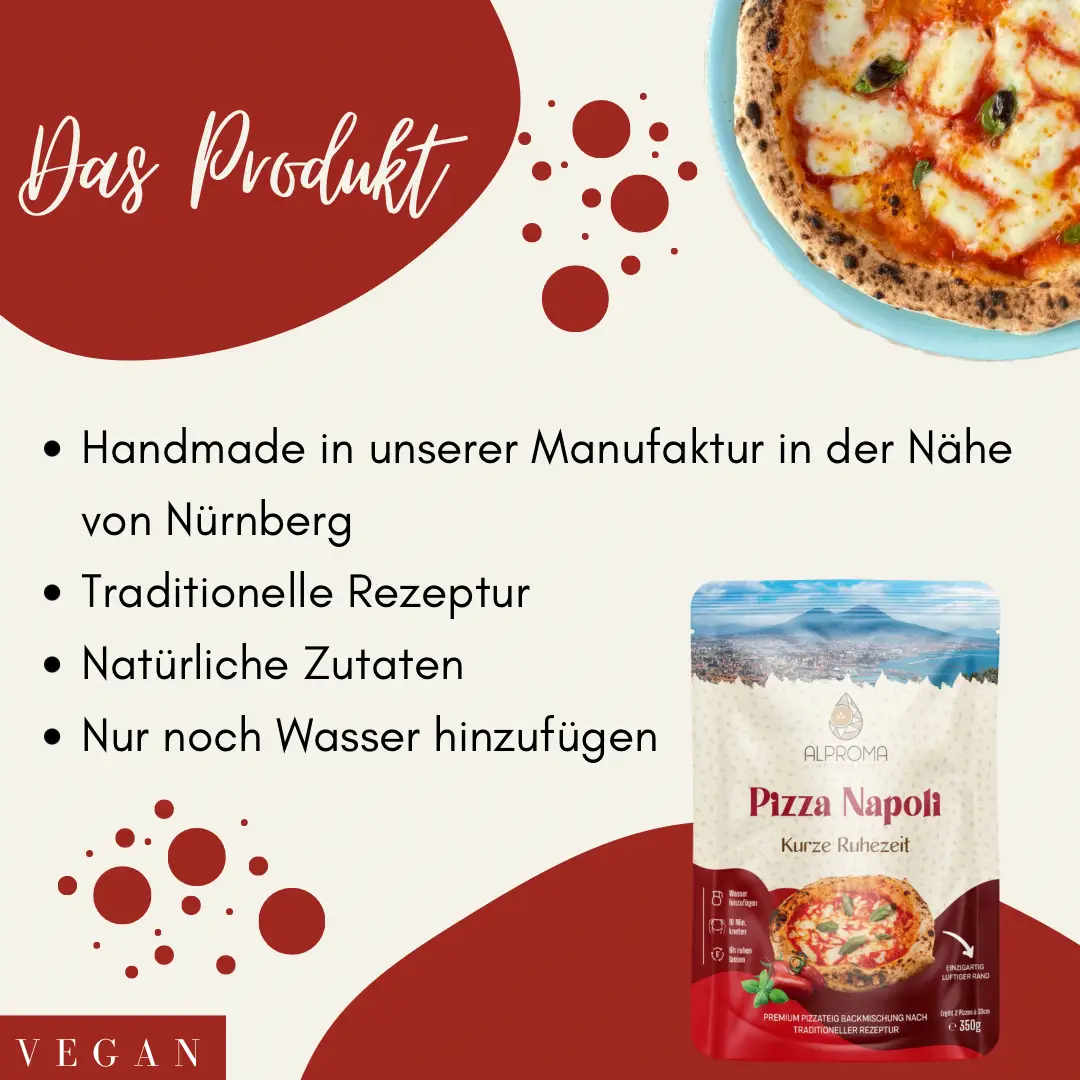 Pizza Napoli - Kurze Ruhezeit | 350g