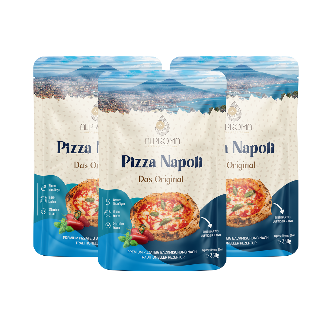 Vorteilspaket: 3x Pizza Napoli - Das Original | 350g