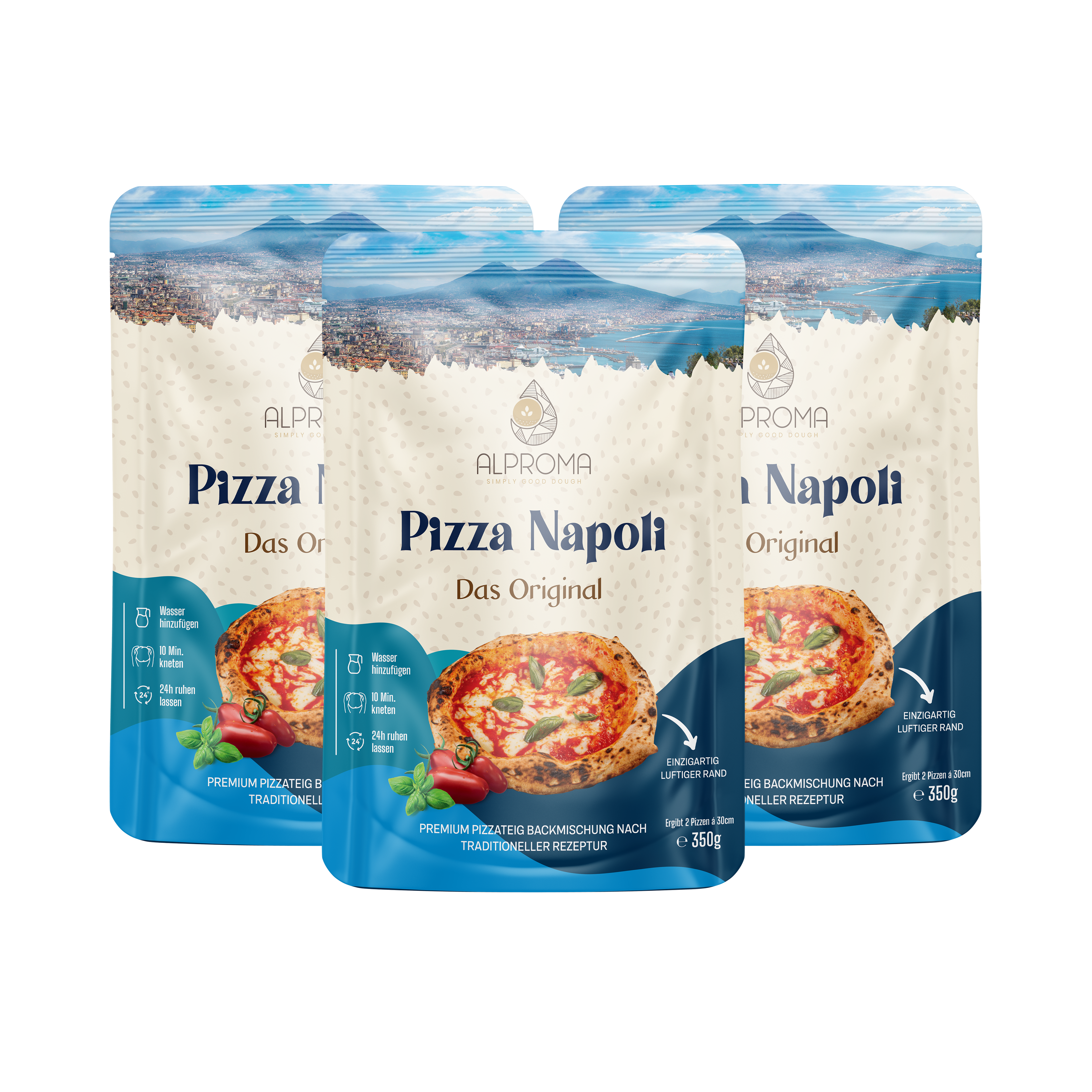 Vorteilspaket: 3x Pizza Napoli - Das Original | 350g