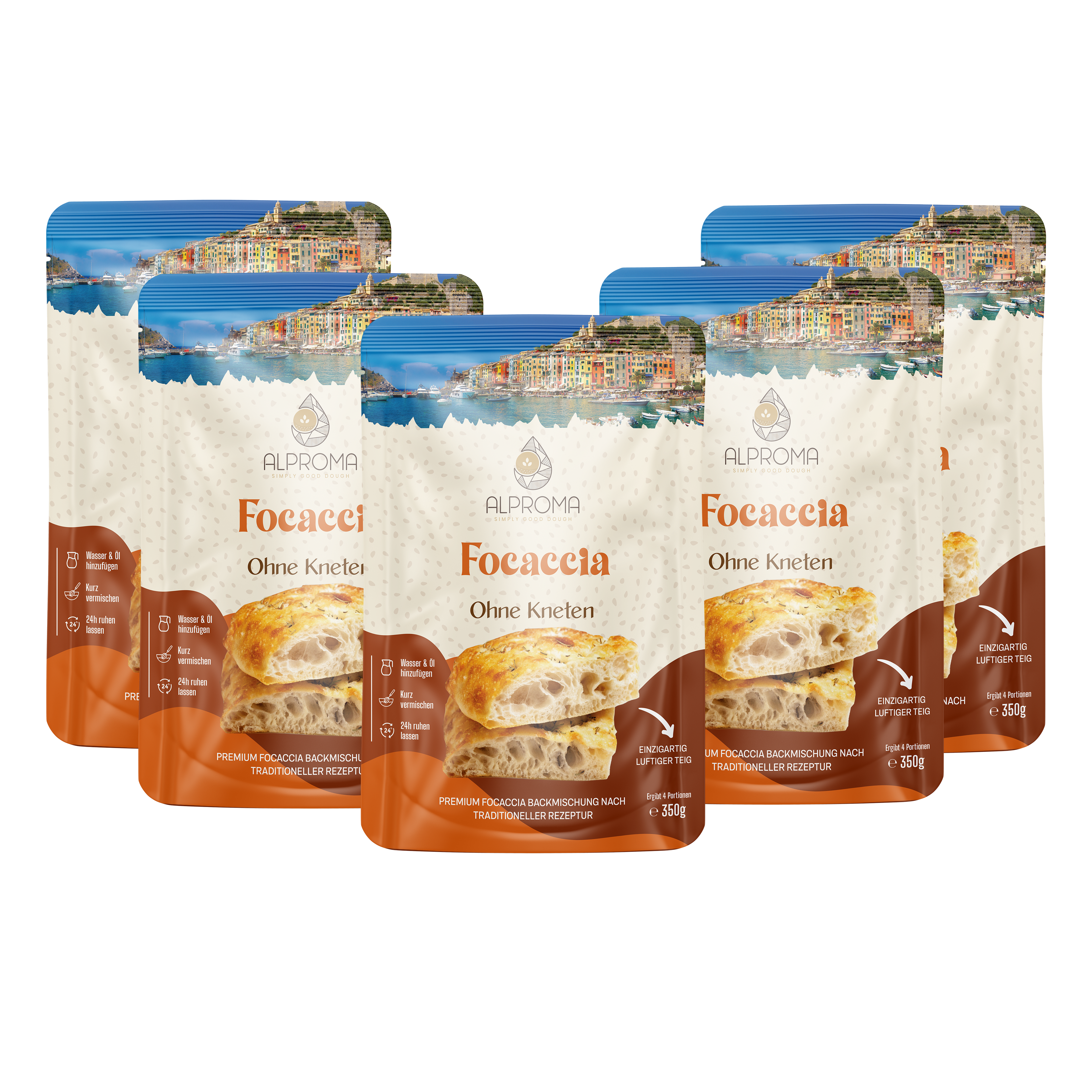 Focaccia - Ohne Kneten | 350g