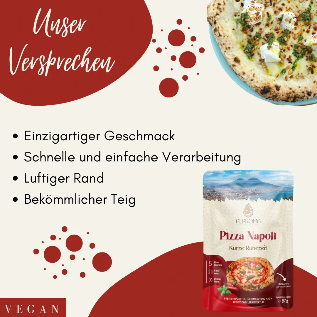 Pizza Napoli - Kurze Ruhezeit | 350g