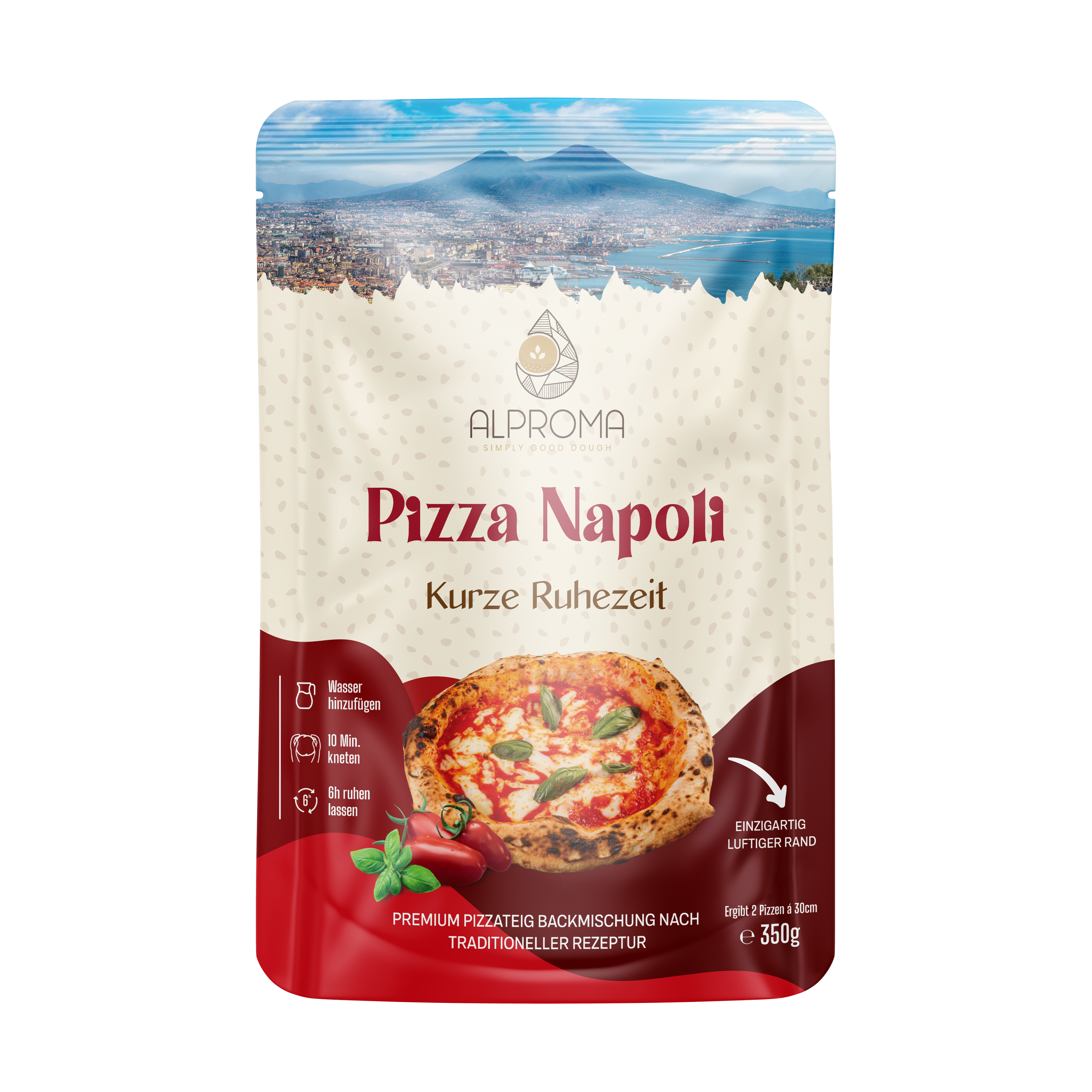 Pizza Napoli - Kurze Ruhezeit | 350g