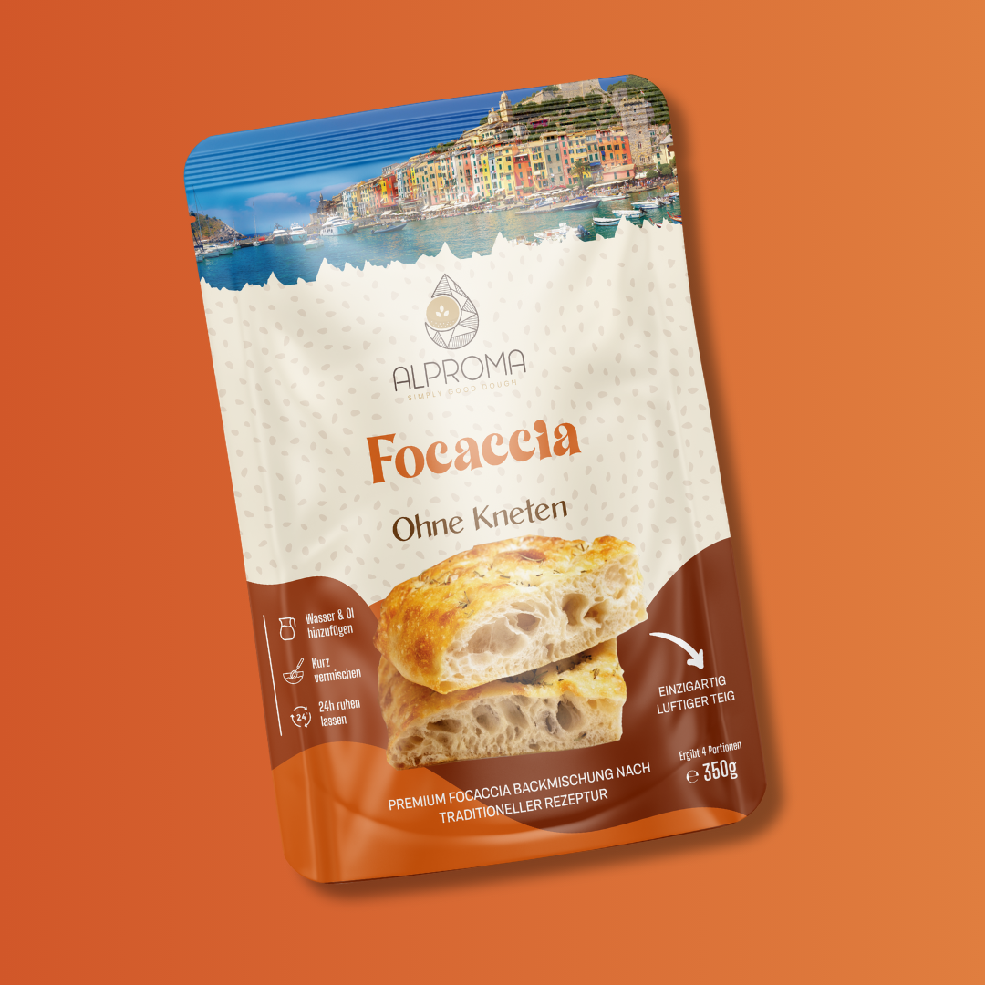 Focaccia - Ohne Kneten | 350g