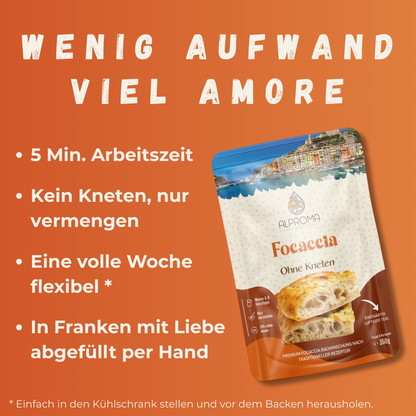 Focaccia - Ohne Kneten | 350g