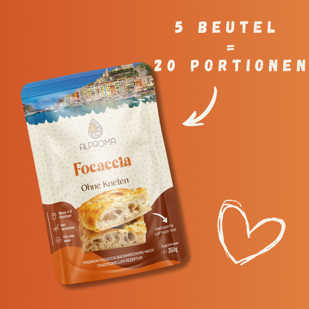 Focaccia - Ohne Kneten | 350g