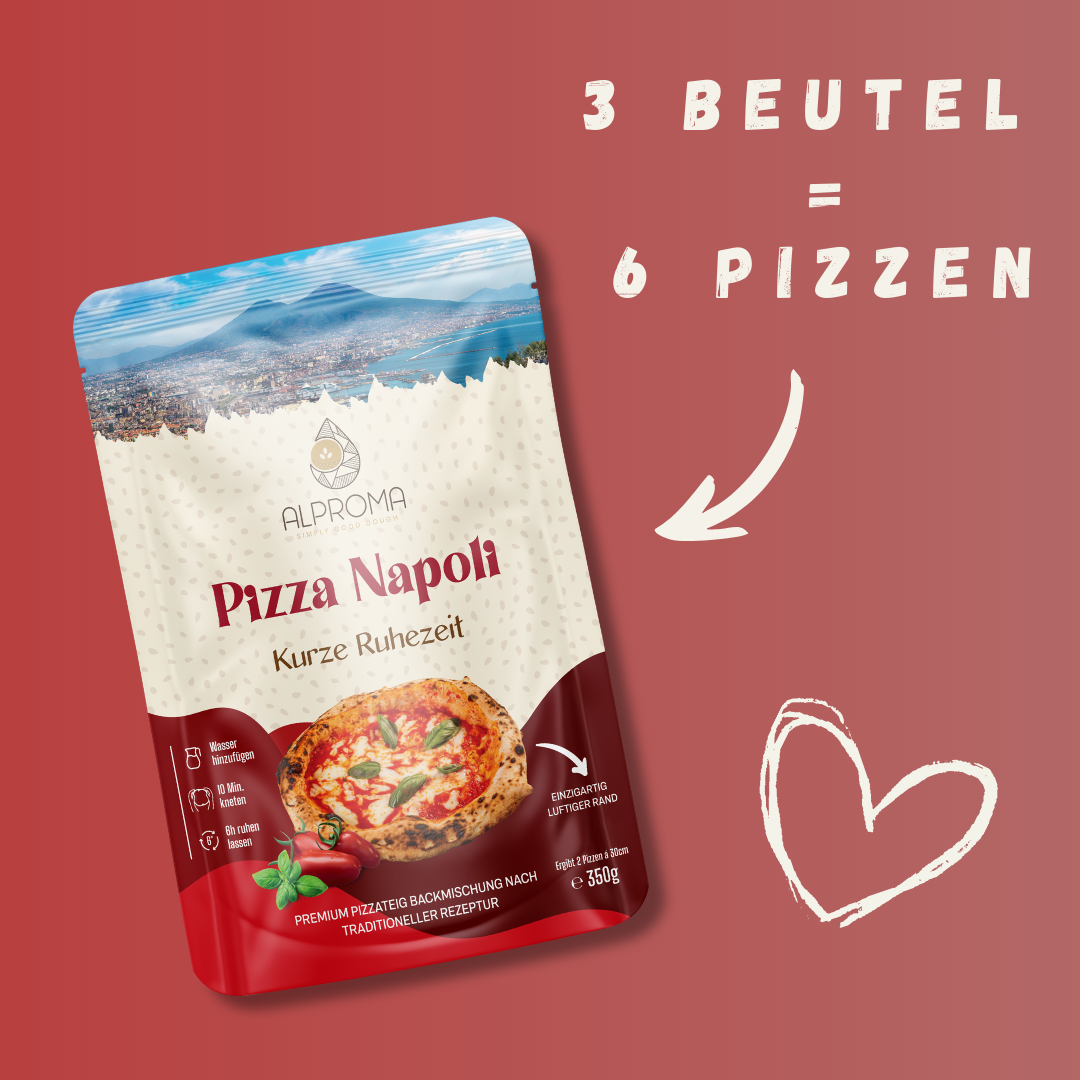 Pizza Napoli - Kurze Ruhezeit | 350g