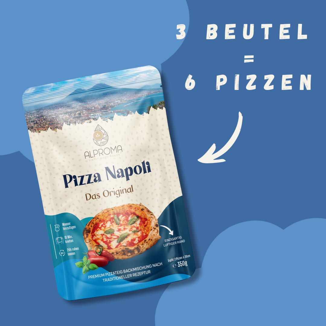 Vorteilspaket: 3x Pizza Napoli - Das Original | 350g