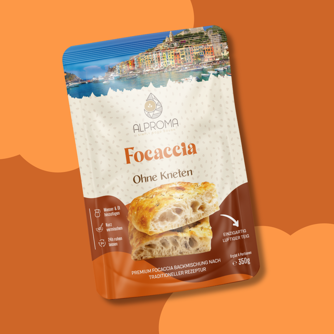 Focaccia - Ohne Kneten | 350g