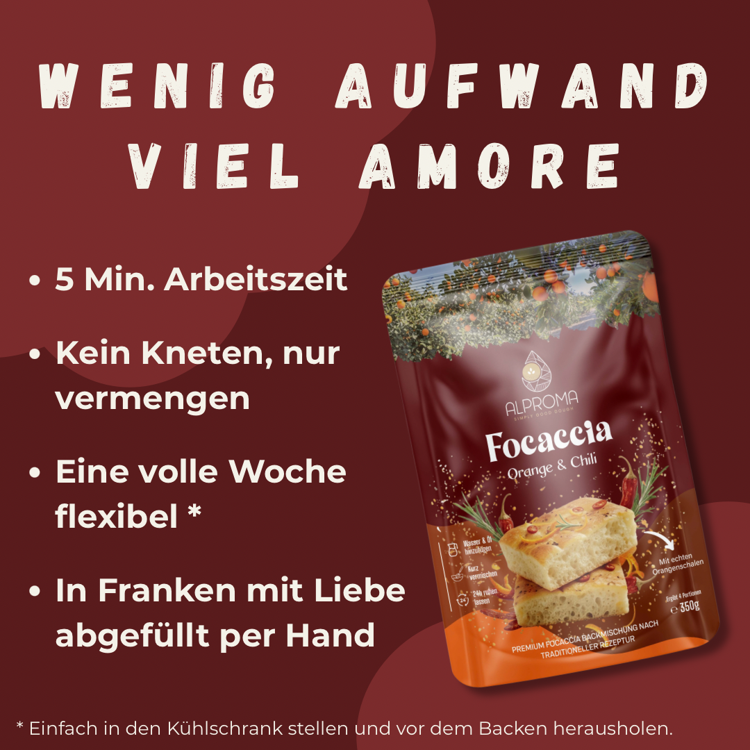 Focaccia - Orange &amp; Chili | 350g