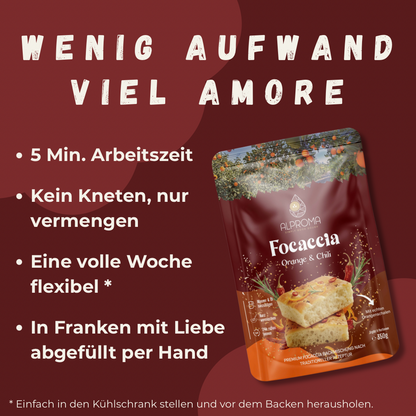Focaccia - Orange &amp; Chili | 350g